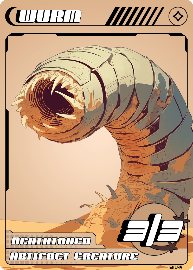 Wurmcoil Wurm Deathtouch - Alfies