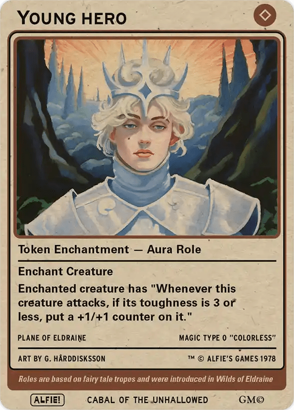 Young Hero Role - Alfies