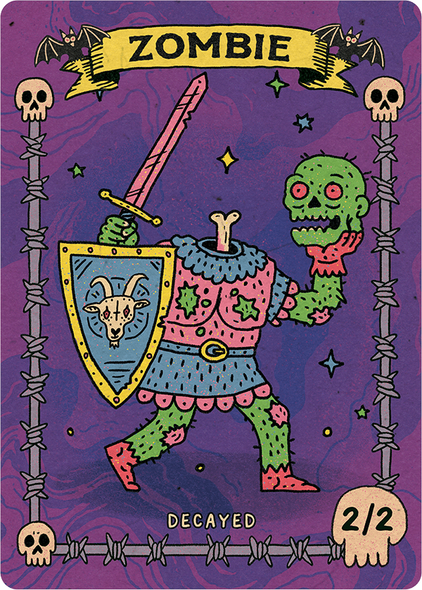 Zombie 2/2 Decayed - Alfies