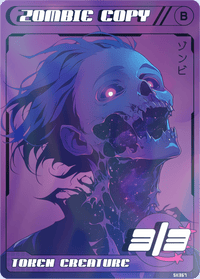 Zombie 3/3 Foil - Alfies