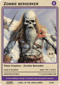 Zombie Berserker - Alfies