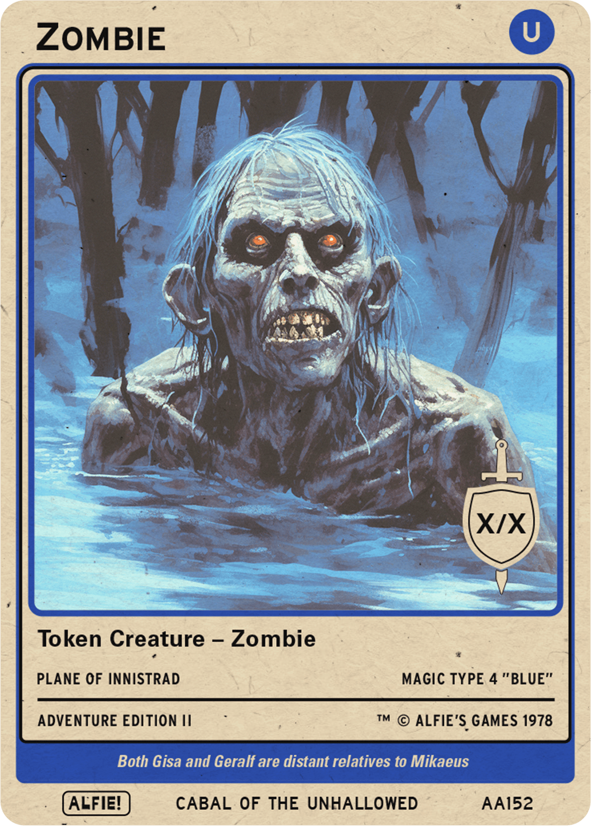 Zombie Blue - Alfies
