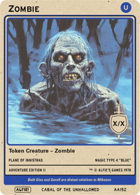 Zombie Blue - Alfies