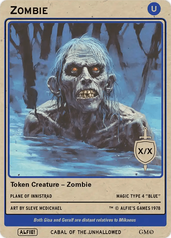 Zombie Blue - Alfies