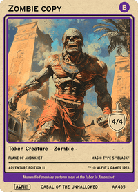 Zombie Copy - Alfies