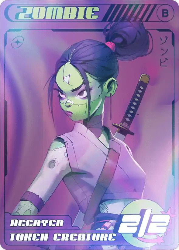 Zombie Decayed Token - Alfies