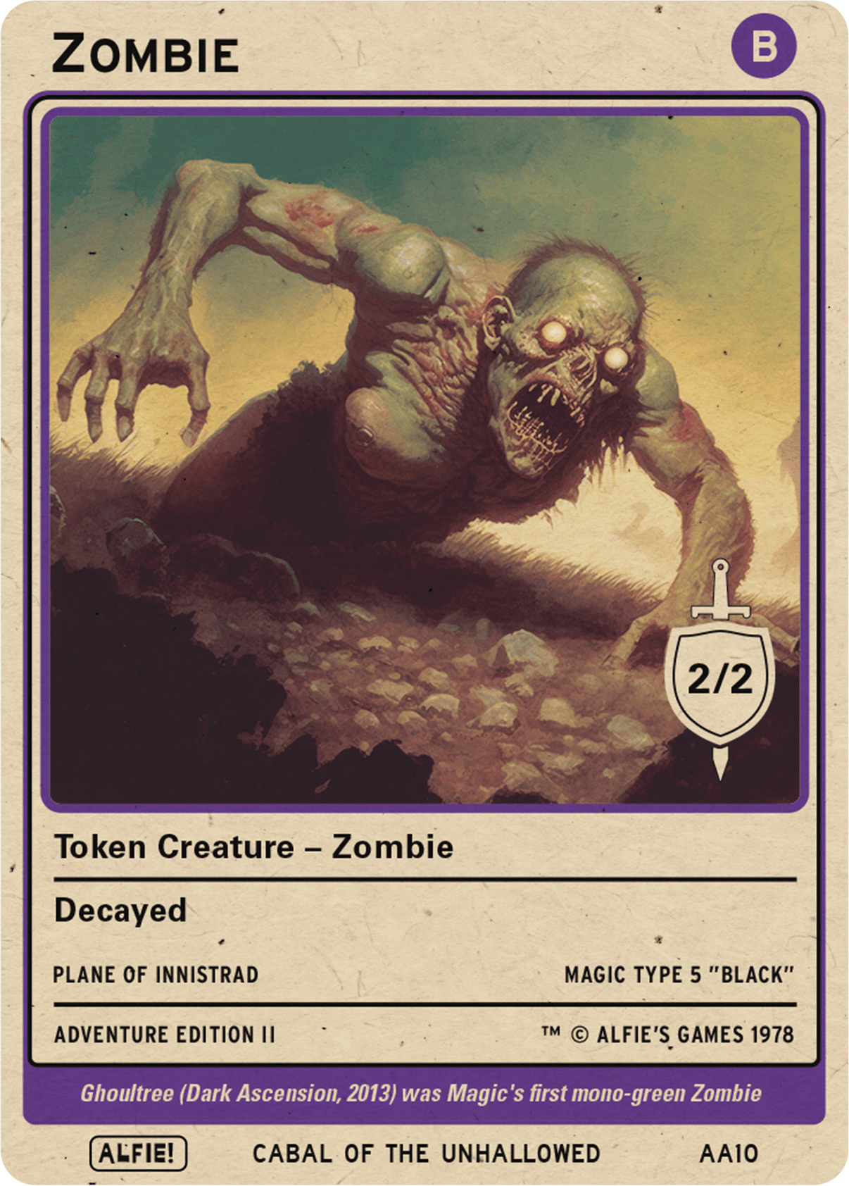 Zombie Decayed - Alfies