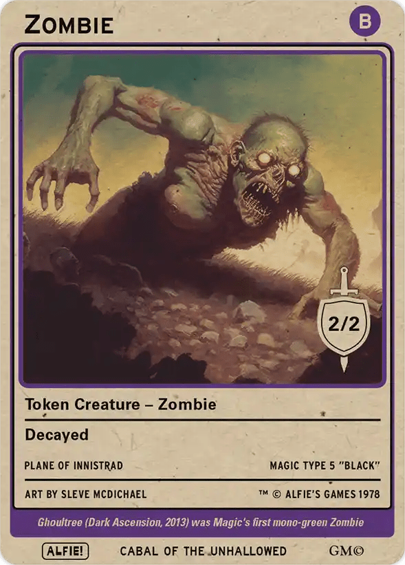 Zombie Decayed - Alfies