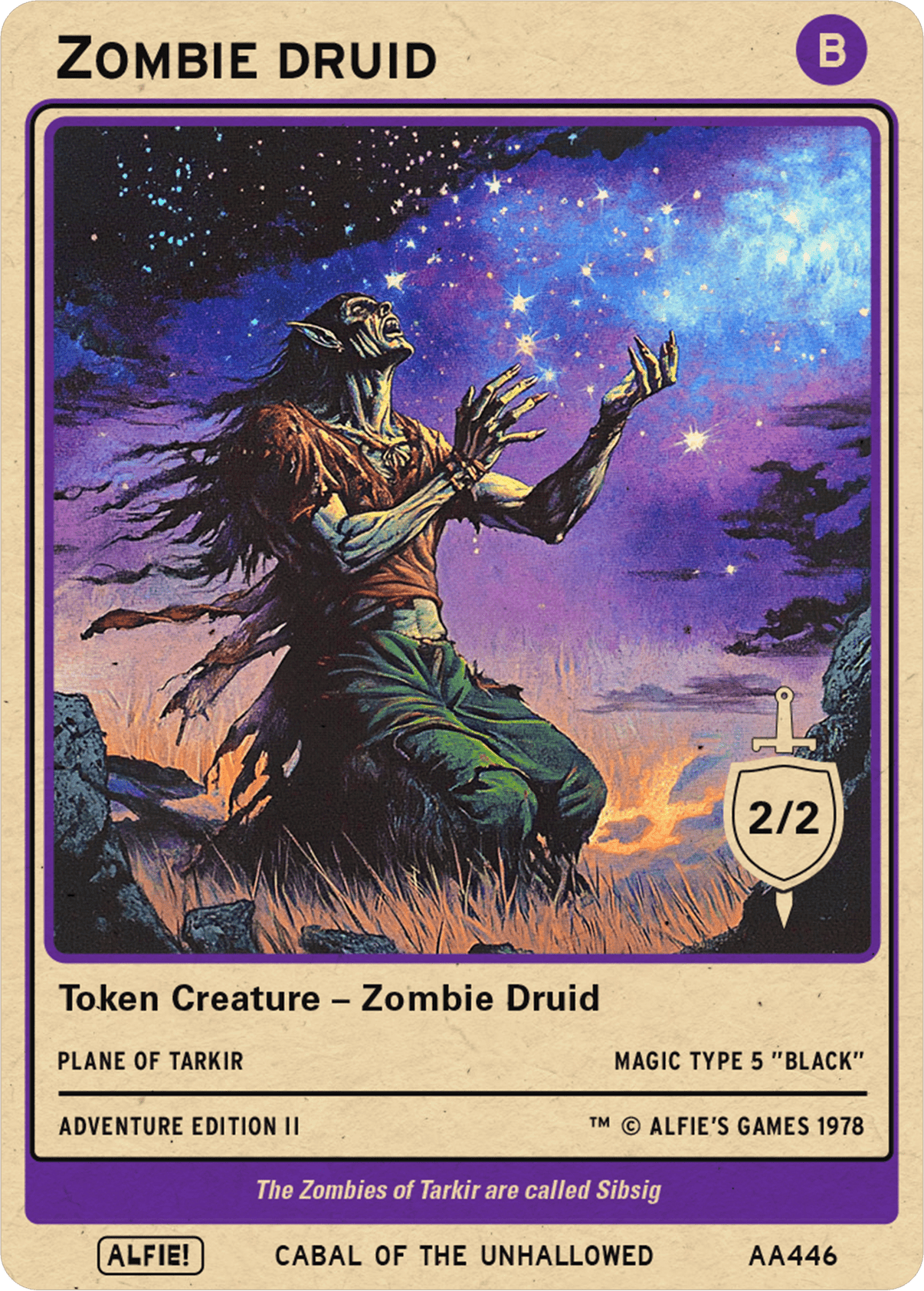 Zombie Druid - Alfies