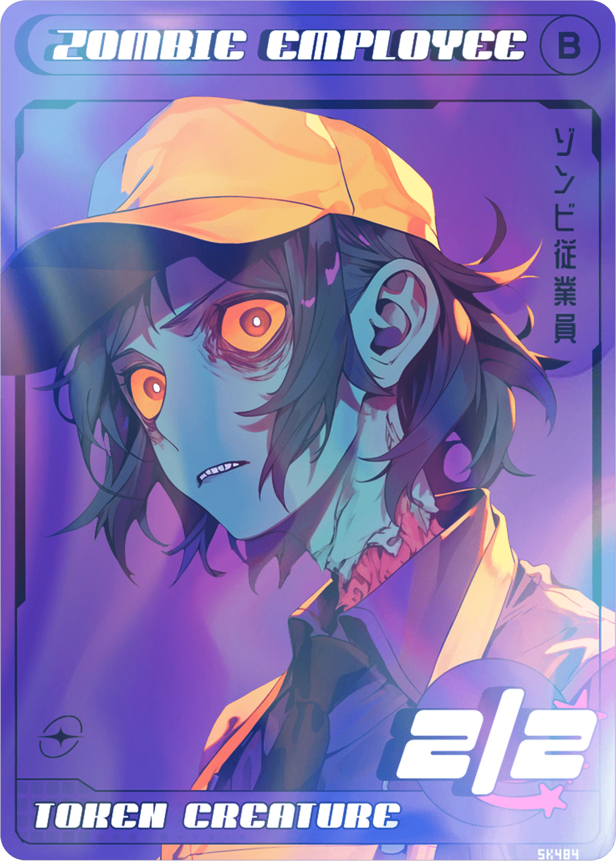 Zombie Employee Foil - Alfies