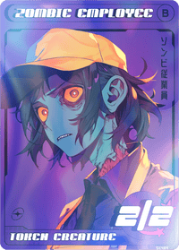 Zombie Employee Foil - Alfies