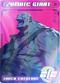 Zombie Giant Foil - Alfies