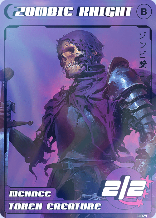 Zombie Knight Foil - Alfies