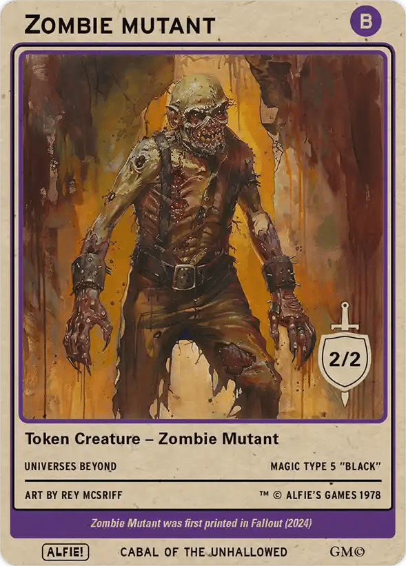 Zombie Mutant - Alfies