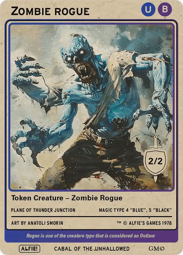 Zombie Rogue - Alfies