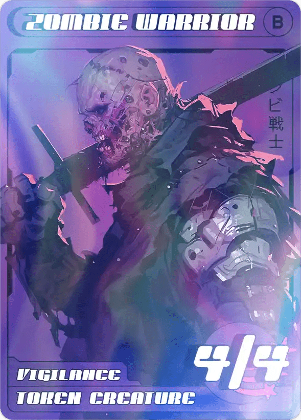 Zombie Warrior Foil - Alfies