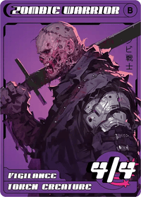 Zombie Warrior - Alfies