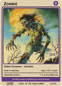 Zombie - Alfies